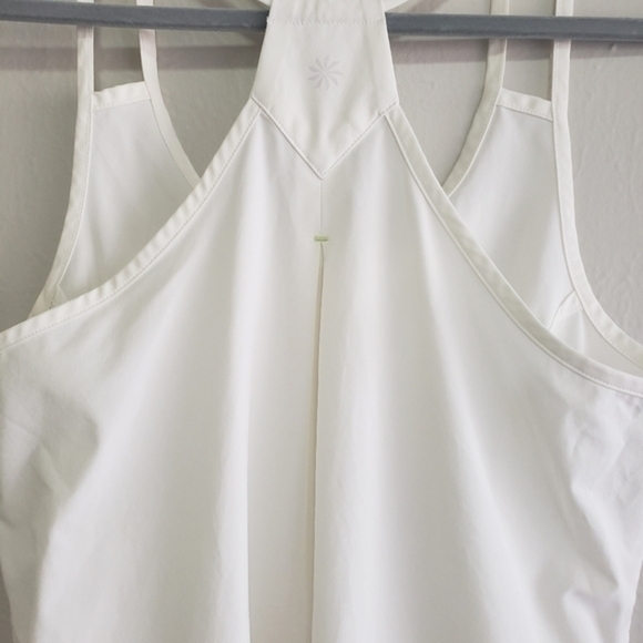 ATHLETA Go Time White Strappy Tank - Picture 8 of 9